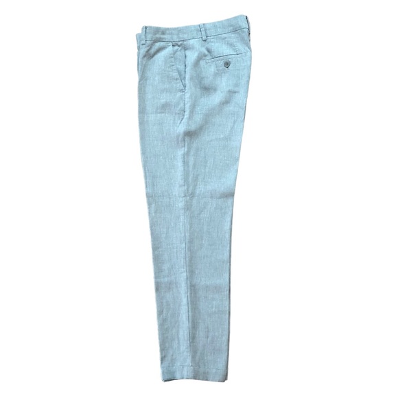 The White Company Linen Blend Grey Trousers Size 6 - Picture 4 of 9